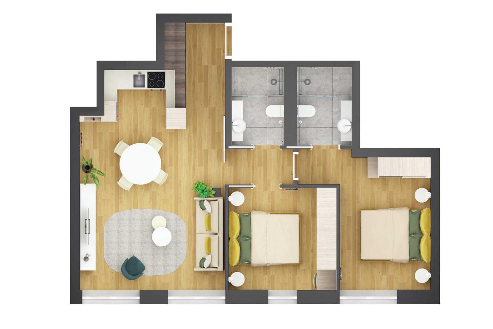 The Central City - Luxury Serviced Residence Luxembourg Eksteriør bilde